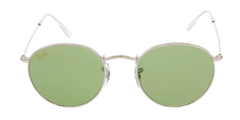 Ray-Ban 0RB3447 91984E50 Silver Full rim Round Sunglasses