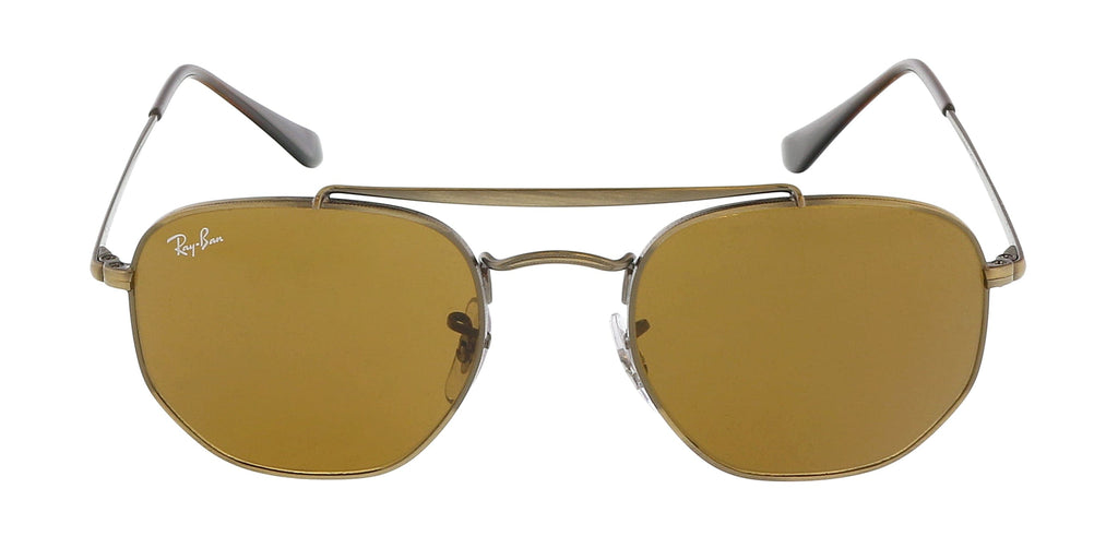 Ray-Ban 0RB3648 92283351 Antique Gold Full rim Aviator Sunglasses