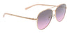 Michael Kors 0MK1045 1108I656 Rose Gold Full rim Aviator Sunglasses