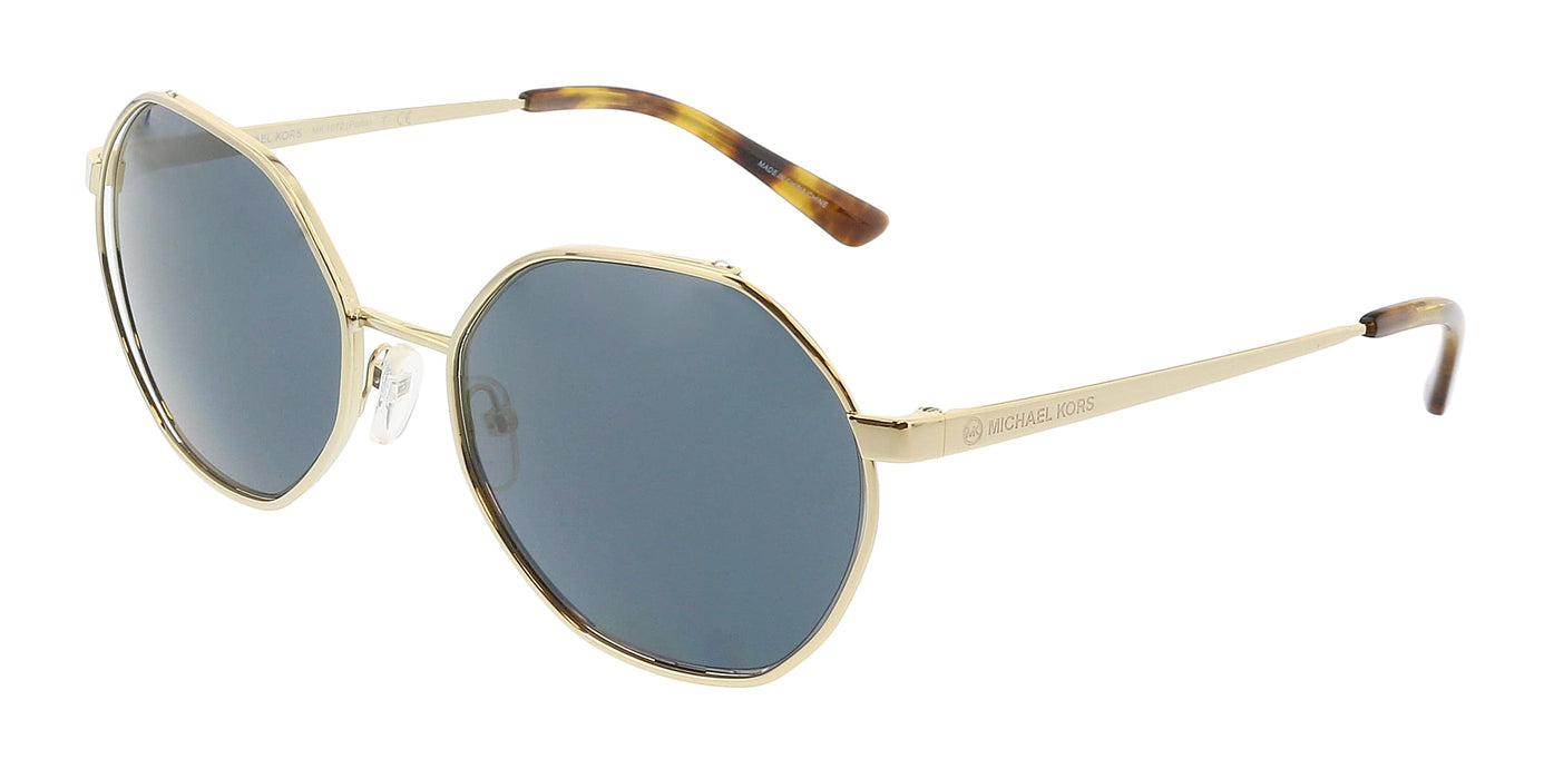 Michael Kors 0MK1072 10148757 Light Gold Full rim Geometric Sunglasses