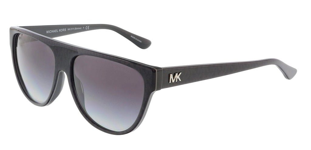 Michael Kors 0MK2111 35568G57 BlackGrey  Full rim Aviator Sunglasses