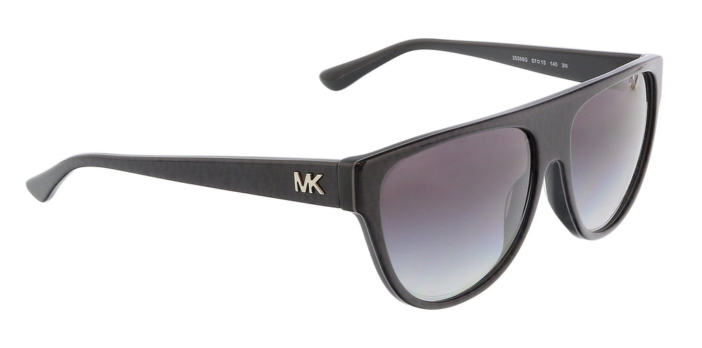 Michael Kors 0MK2111 35568G57 BlackGrey  Full rim Aviator Sunglasses