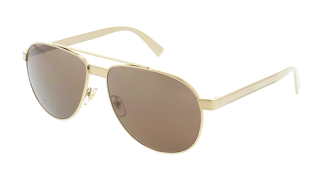 Versace  Gold Full rim Aviator Sunglasses
