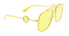 Versace 0VE2233 14736D60 Neon Yellow Full rim Aviator Sunglasses