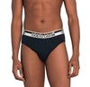 Roberto Cavalli Navy Blue Cotton Jersey Stretch Brief Slip-2-Pack-