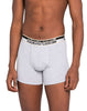 Roberto Cavalli Grey Melange Cotton Jersey Stretch Boxer Brief-2-Pack-