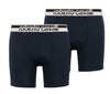 Roberto Cavalli Navy Blue Cotton Jersey Stretch Boxer Brief-2-Pack-XL