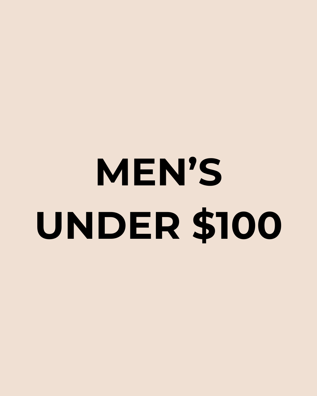 Under $100