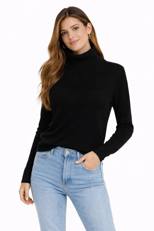 Cashmere Company  Cashmere Blend Convertible Cowl Neck Sweater