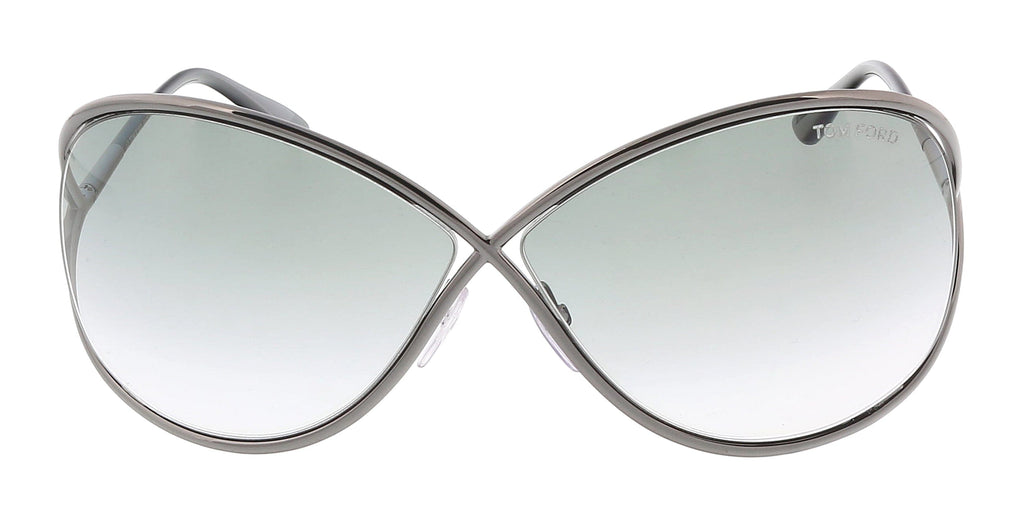 Tom Ford TF130 08B Miranda Silver Butterfly Sunglasses