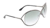 Tom Ford TF130 08B Miranda Silver Butterfly Sunglasses