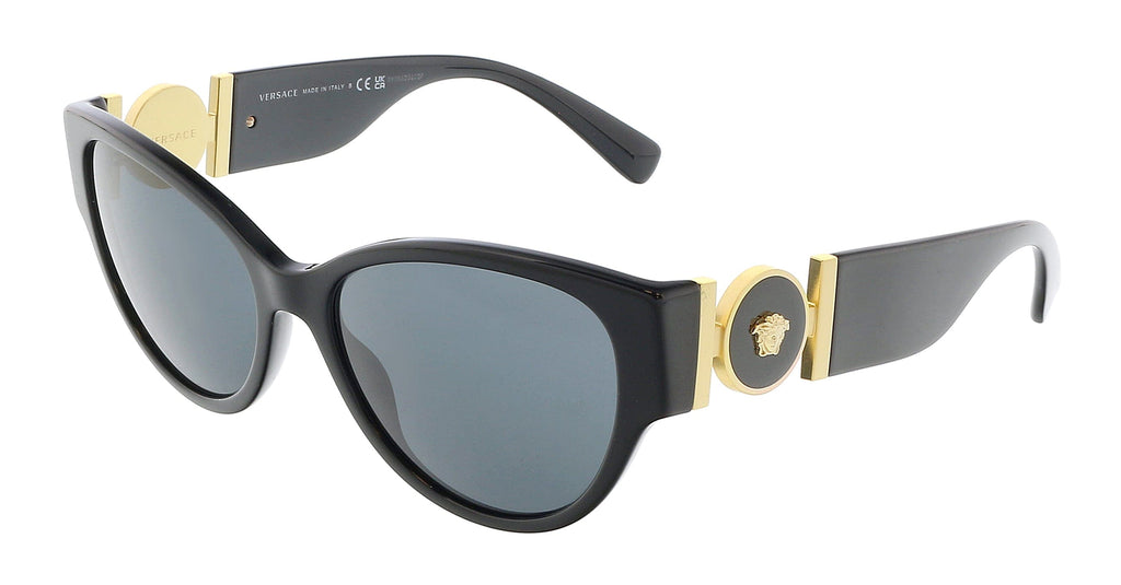 Versace  Cat Eye  Black Sunglasses