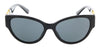 Versace 0VE4368 GB1/8756 Cat Eye  Black Sunglasses