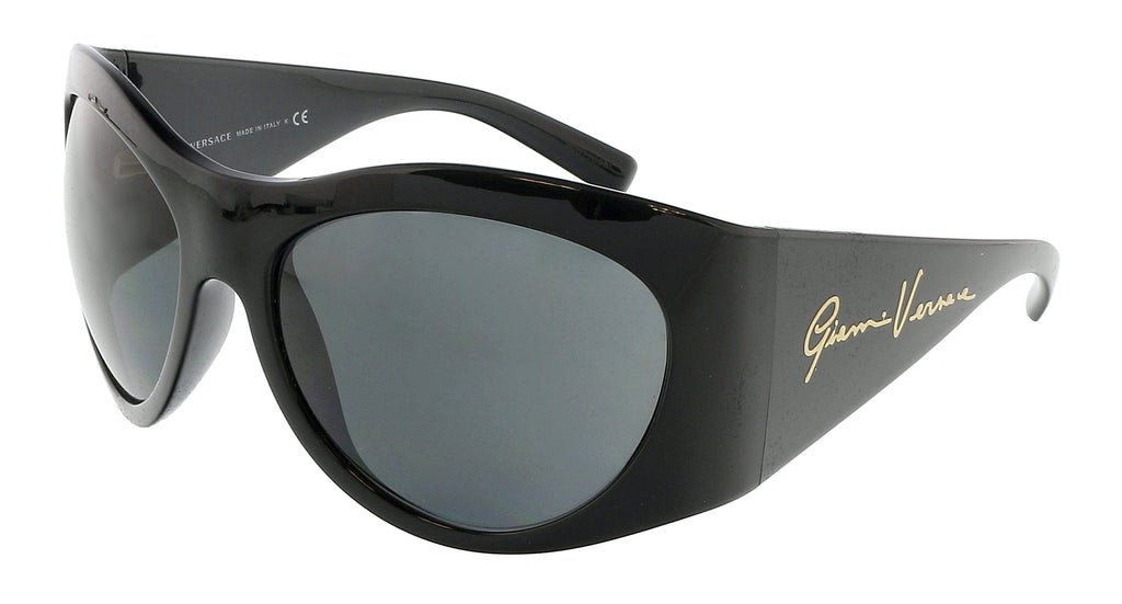 Versace  Cat Eye  Black Sunglasses