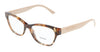 Prada  Rectangle Full rim Havana Eyeglasses