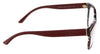 Prada 0PR 05WV 07H1O151 Cat Eye Full Rim Bordeaux/grey Eyeglasses