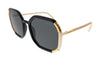 Prada  Black Square Sunglasses