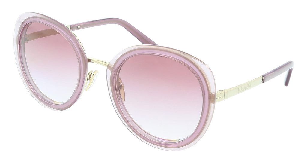 Prada  Round Full Rim Buganville Opal Sunglasses