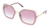 Prada  Square Full Rim Buganville Opal Sunglasses