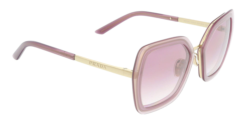 Prada 0PR 53YS 05Y02O53 Square Full Rim Buganville Opal Sunglasses