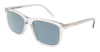 Prada  Square Full Rim Grey Crystal Sunglasses