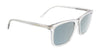 Prada 0PR 18WSF U430A956 Square Full Rim Grey Crystal Sunglasses