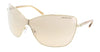 Michael Kors  Shield Full rim Light Gold Sunglasses