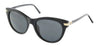 Michael Kors  Cat Eye Full Rim Black Sunglasses