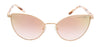 Michael Kors 0MK1052 11086F57  Arrowhead Cat Eye Full Rim Rose Gold  Sunglasses