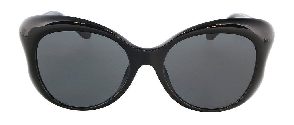 Coach 0HC8307U 50028755 Cat Eye Full Rim Black Sunglasses