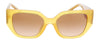 Tory Burch 0TY9065U 18631353 Square Full Rim Transparent Marigold Sunglasses