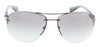 Prada Linea Rossa 0PS 56MS 5AV3M162 Aviator Full Rim Gunmetal Sunglasses