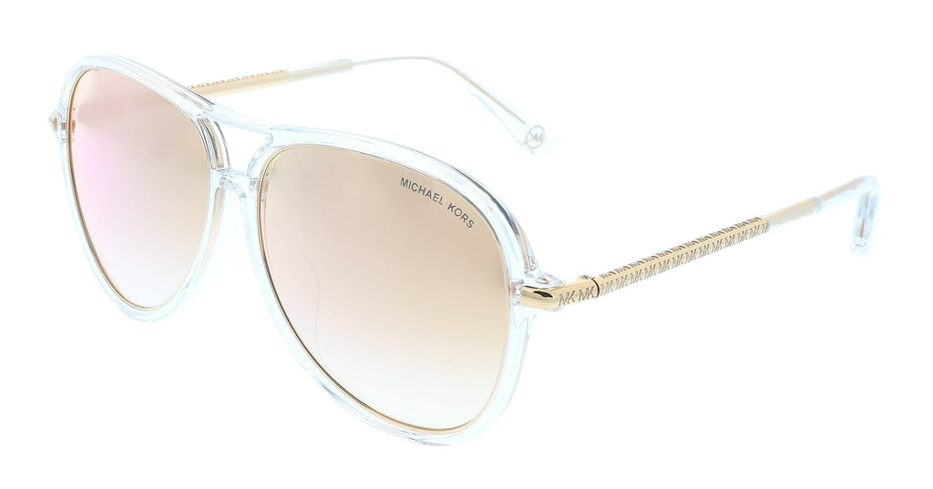 Michael Kors  Aviator Full rim Clear Transparent Sunglasses