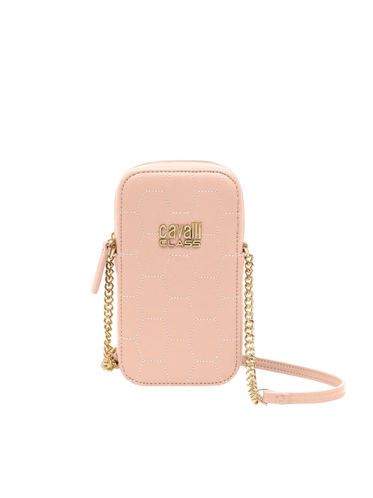 Cavalli Class PALERMO Powder Pink Small Phone Holder Crossbody bag