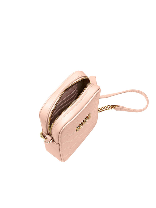 Cavalli Class PALERMO Powder Pink Small Phone Holder Crossbody bag