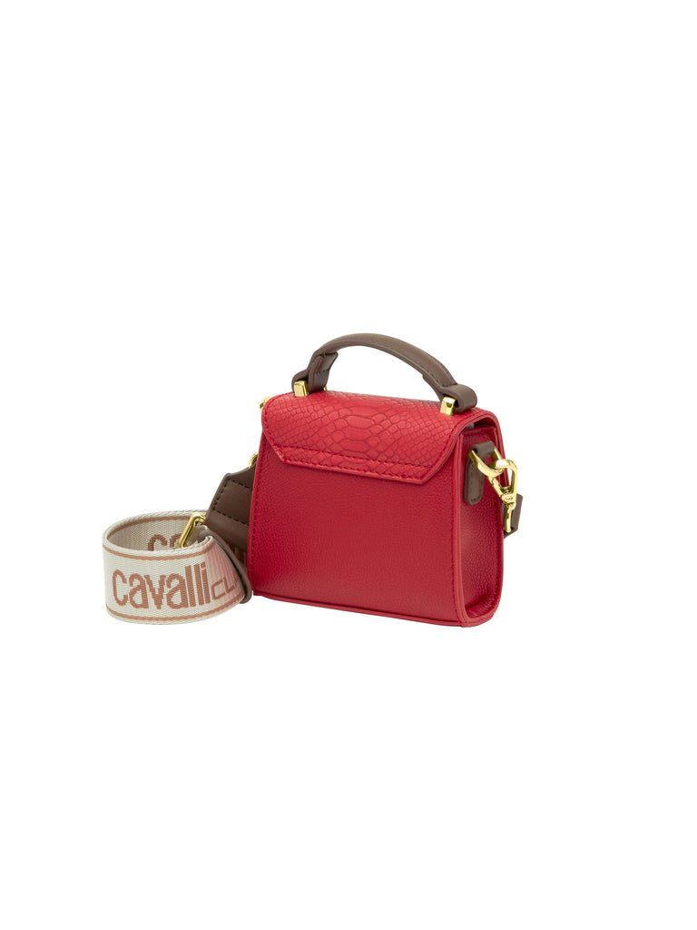 Cavalli Class AMALFI Mini Red Fashion Crossbody Bag