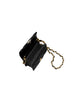 Cavalli Class COMO Black Mini Quilted Crossbody  Bag