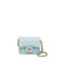 Cavalli Class COMO  Light Blue  Mini Quilted Crossbody  Bag