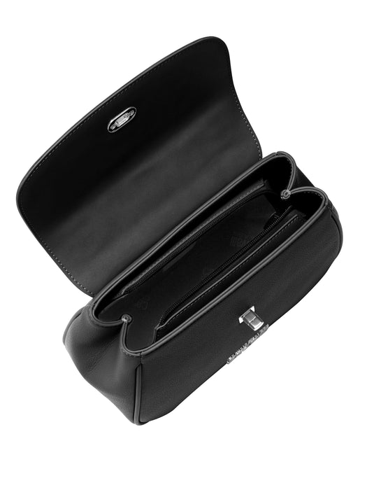 Cavalli Class LUCCA Black Medium Top Handle Shoulder Bag