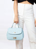 Cavalli Class LUCCA Light Blue Medium Top Handle Shoulder Bag