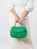 Cavalli Class LUCCA Green Medium Top Handle Shoulder Bag