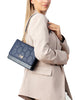 Cavalli Class VERONA Navy Medium Structured Shoulder Bag