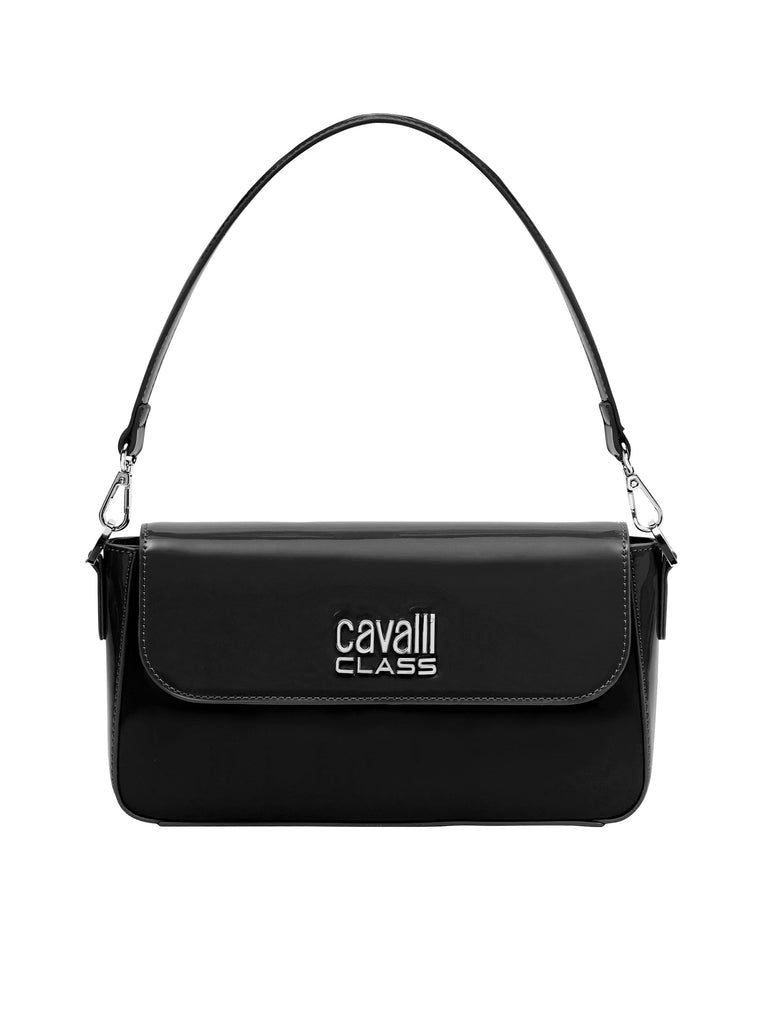Cavalli Class FIRENZE Black Medium Classic Shoulder Bag