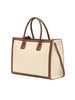 Cavalli Class MODENA Cream Large Shopper Tote Bag