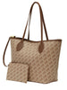 Cavalli Class RAVENNA Khaki Everyday Soft Large Shopper Tote Bag