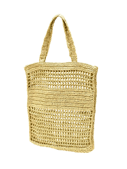 Cavalli Class PORTOFINO Natural Large Crochet Beach Shopper Bag