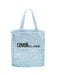 Cavalli Class PORTOFINO Light Blue Crochet Beach Shopper Bag