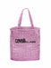 Cavalli Class PORTOFINO Light Purple Large Crochet Beach Shopper Bag