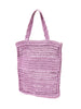 Cavalli Class PORTOFINO Light Purple Large Crochet Beach Shopper Bag