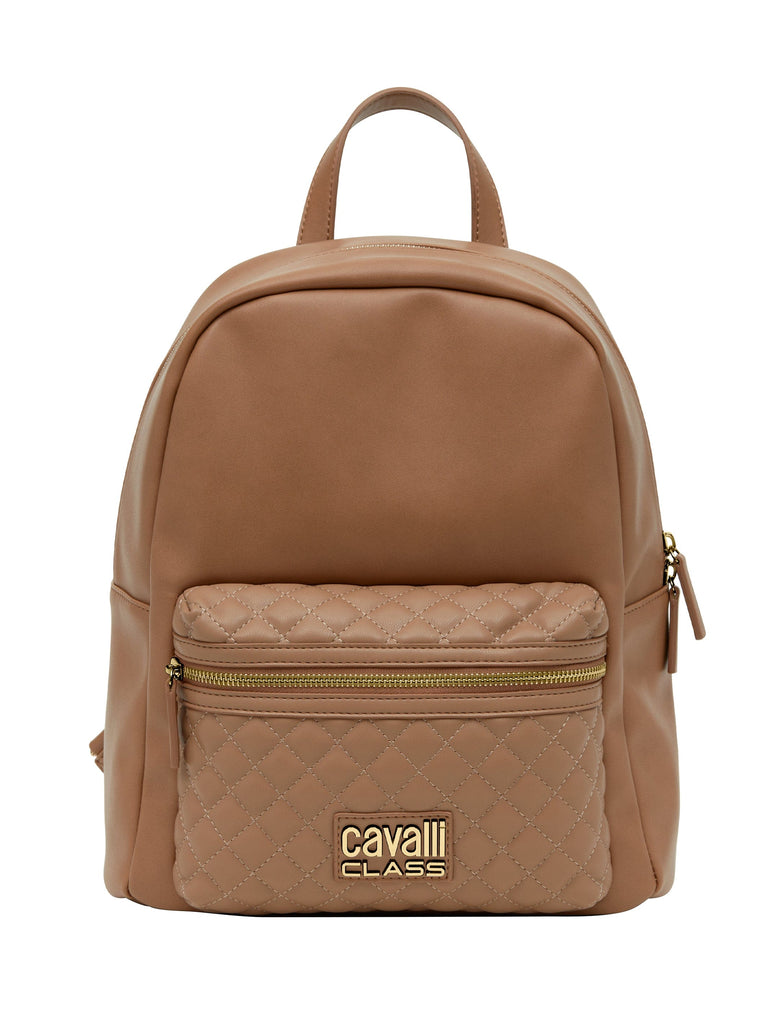 Cavalli Class LIVORNO Camel Medium Fashion Backpack